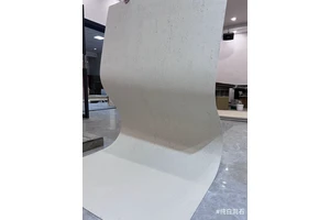 纯白洞石柔性石材
