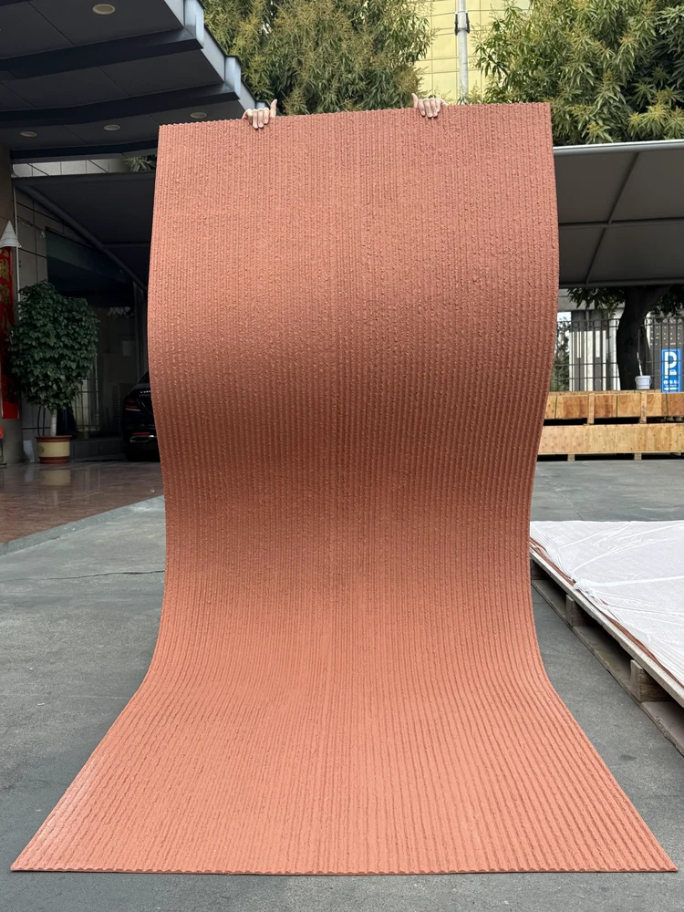 新南红纯色阡陌石柔性石材