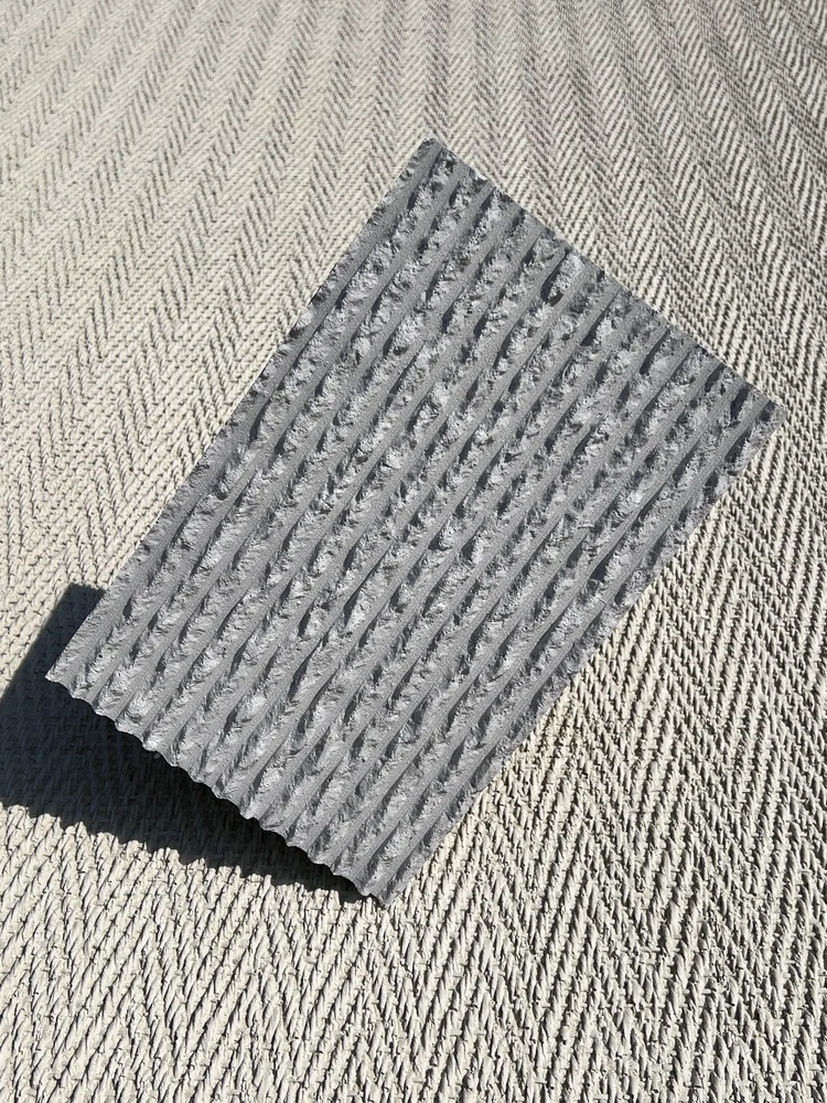 白色流水石柔性石材