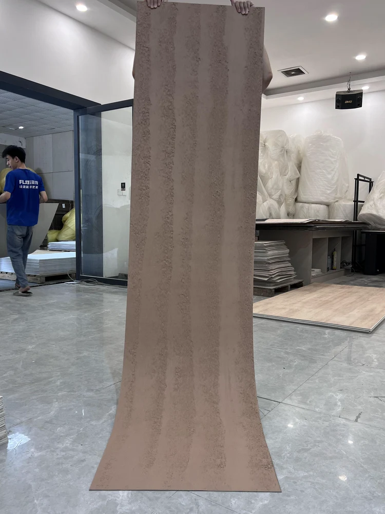 高原黄粗夯土柔性石材