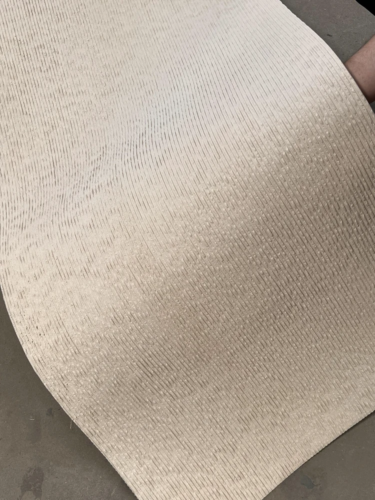 米黄布纹石柔性石材