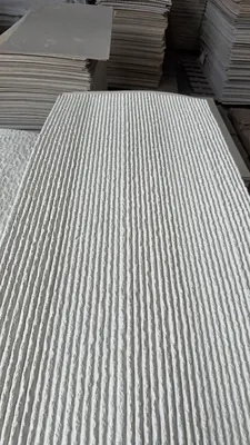 浅灰纯色阿曼线石柔性石材