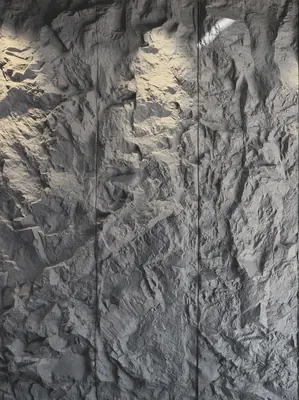 昆仑山连纹岩壁 PU石皮墙板 HSP-121