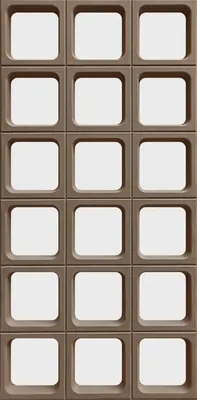空心砖双面 PU石皮墙板 HCP-222