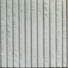 格栅石浅灰 PU石皮墙板 HSP-263