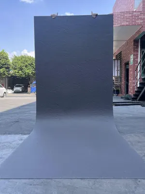 黑色纯色板岩柔性石材