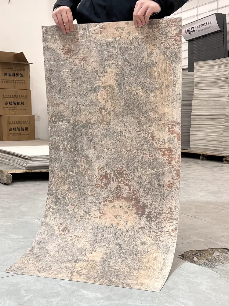 打印板岩金砂柔性石材