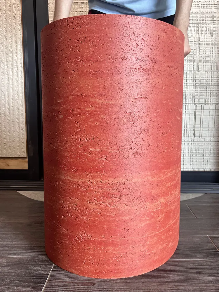 红洞洞石柔性石材