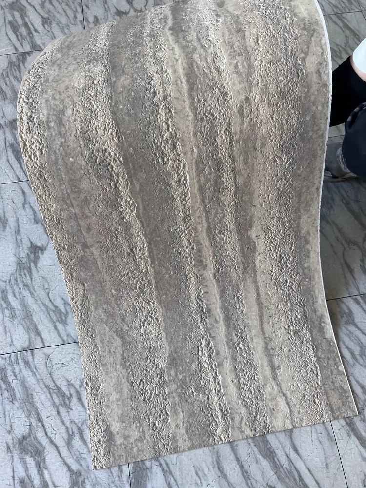 岁月黄粗夯土柔性石材