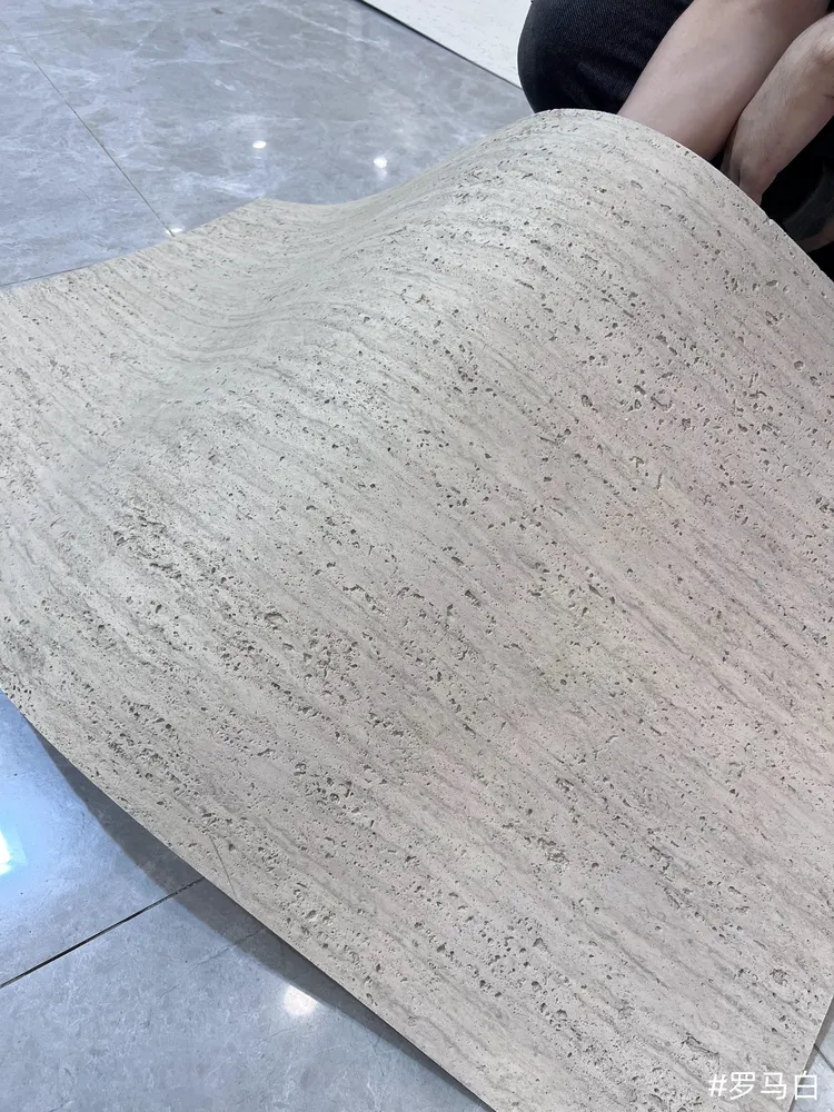 罗马白洞石柔性石材