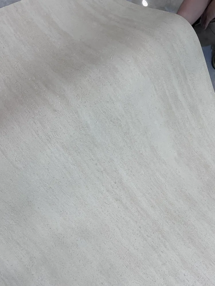 侘寂米黄洞石柔性石材