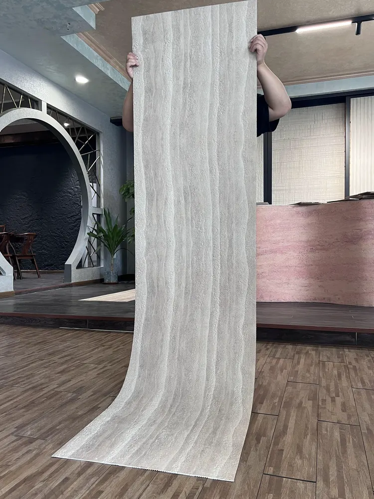 玛瑙灰粗夯土柔性石材
