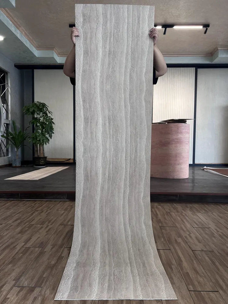玛瑙灰粗夯土柔性石材