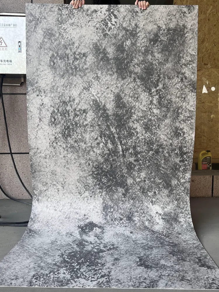 水泥灰001洞石柔性石材