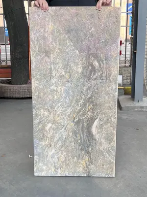 梵高黄-擦鎏金洞石柔性石材