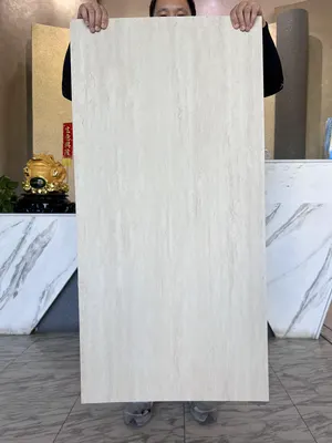 朱砂流纹洞石柔性石材