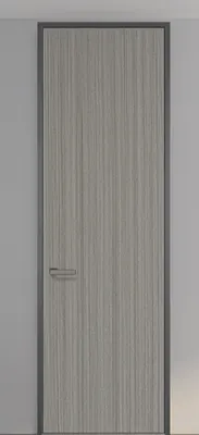 银梨科技木 铝木门 LHX-2433