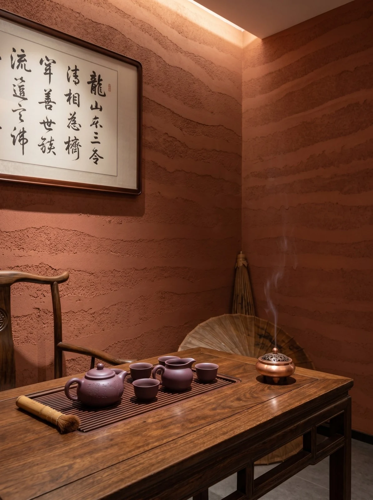 夯土板火锅店-柔性石材4