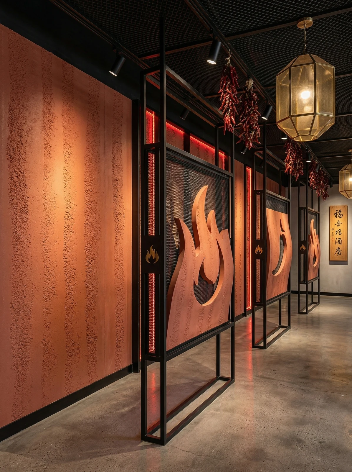 火锅店-夯土板-新南红5